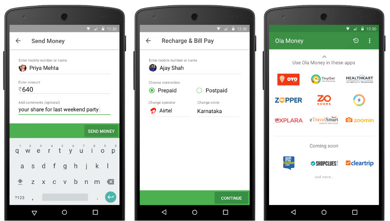 Ola money best sale new user offer