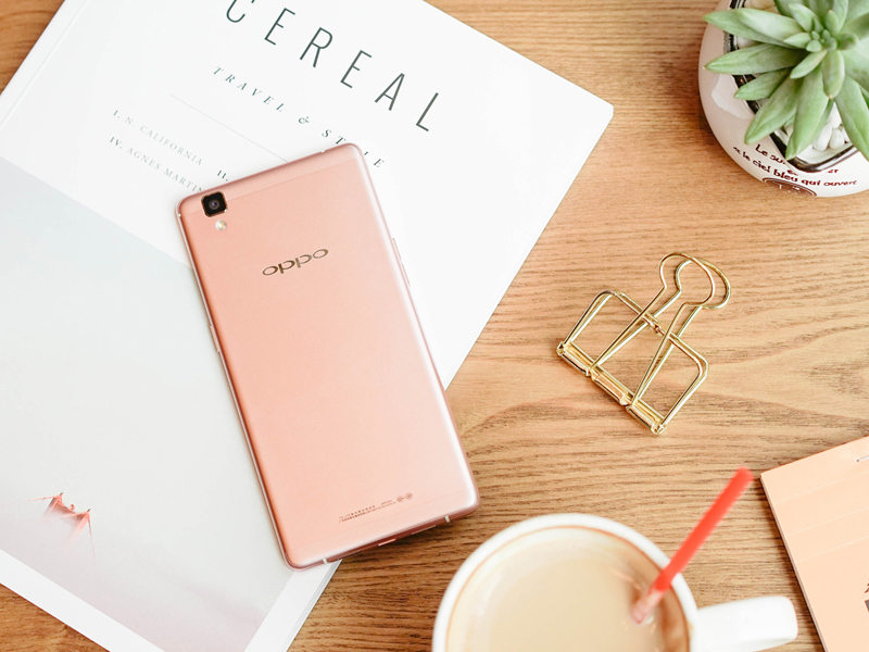 Rose Gold Oppo R7s