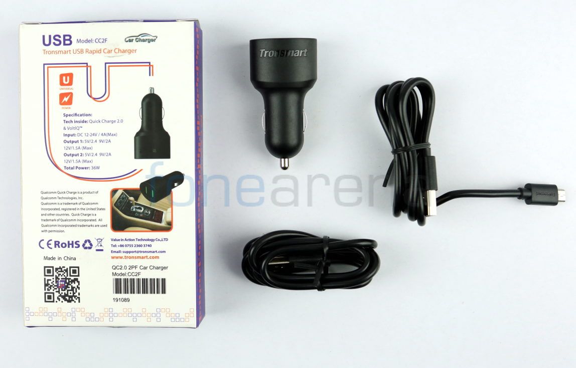 Tronsmart CC2F Quick Charge Quick Charge 2.0 Car Charger_fonearena-0006