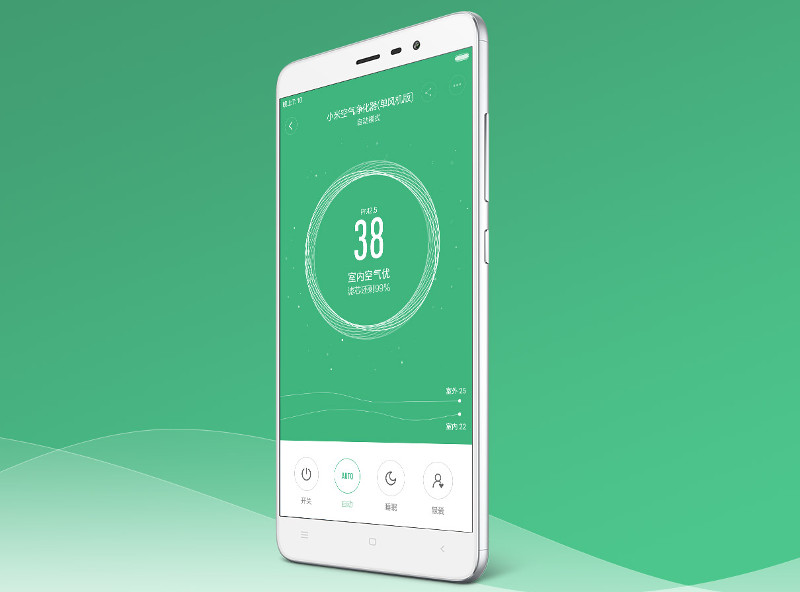 Xiaomi Mi Air Purifier 2 app