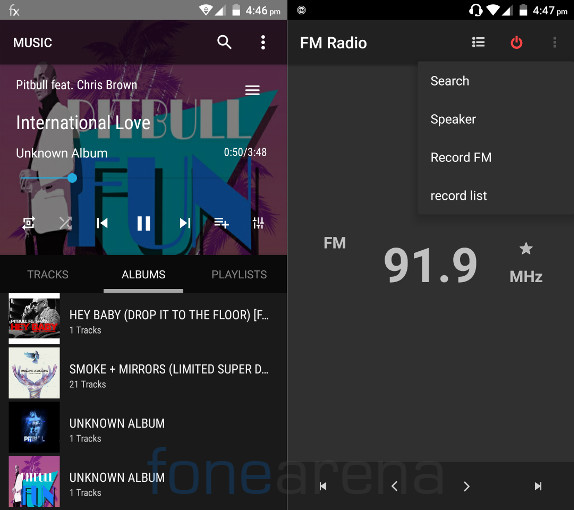 Xolo Black 1X Music Player and FM Radio