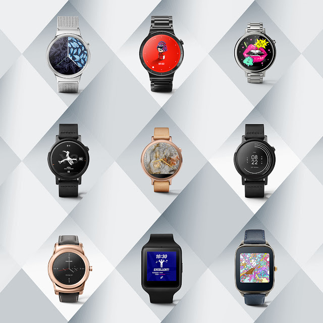 Android Wear gets new designer watch faces