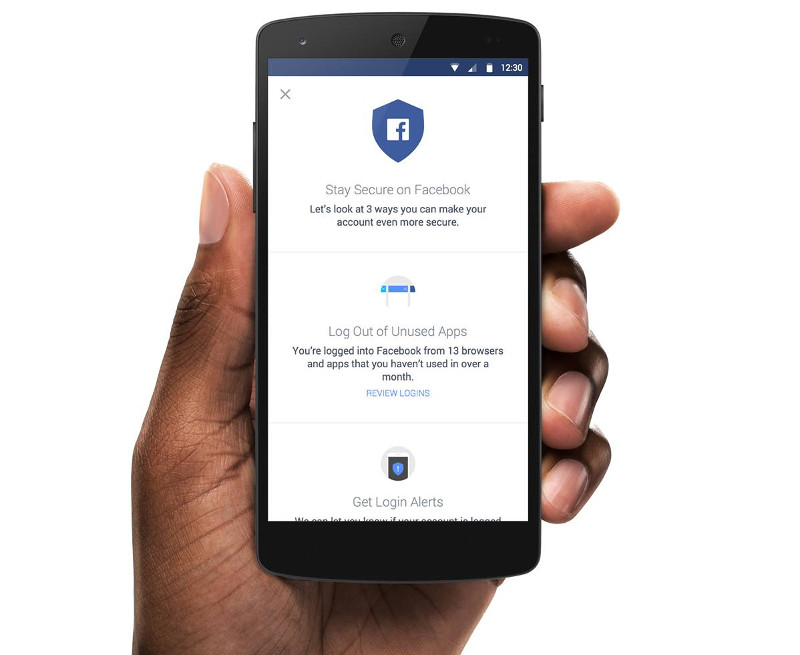 Facebook for Android gets Security Checkup tool