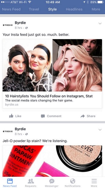 Facebook-multiple-news-feeds