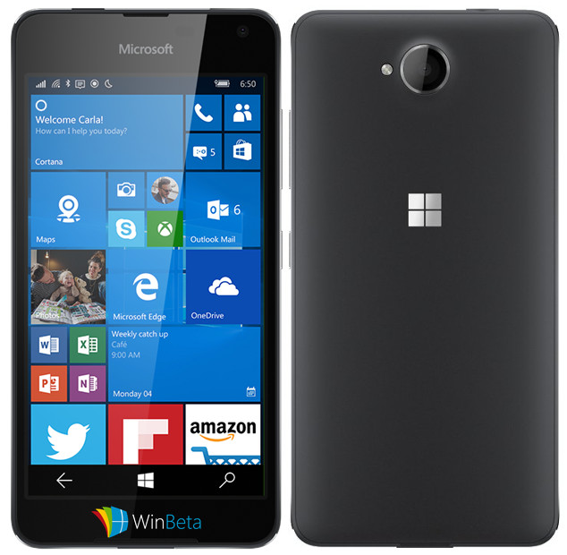 Microsoft Lumia 650 leak