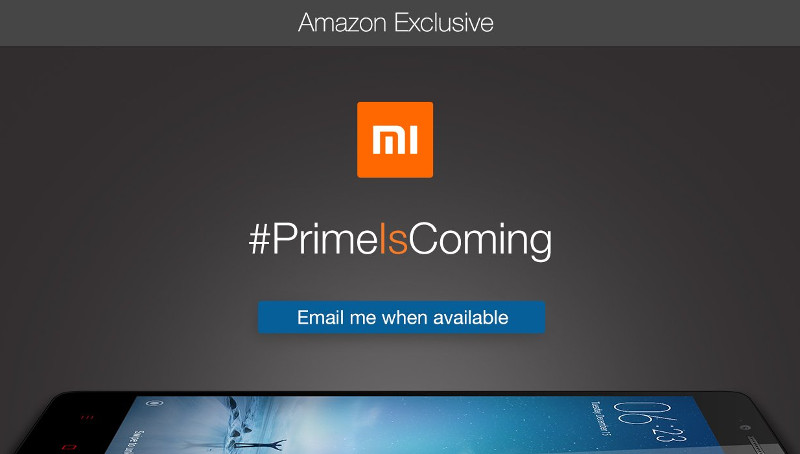 Xiaomi Redmi 2 Prime Amazon India teaser