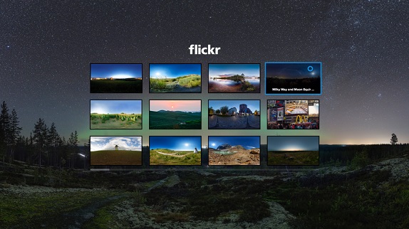 flickr VR app
