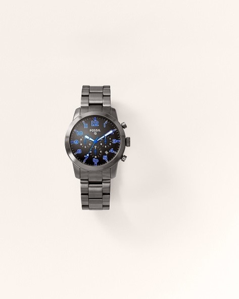 Fossil's Q54 Pilot smartwatch. (PRNewsFoto/Fossil)