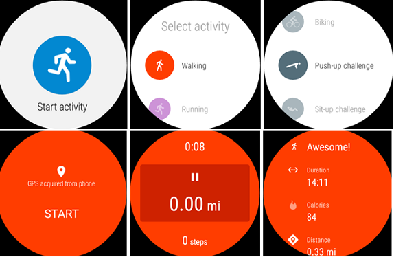 Google Fit adds the ability to track activities from Android Wear