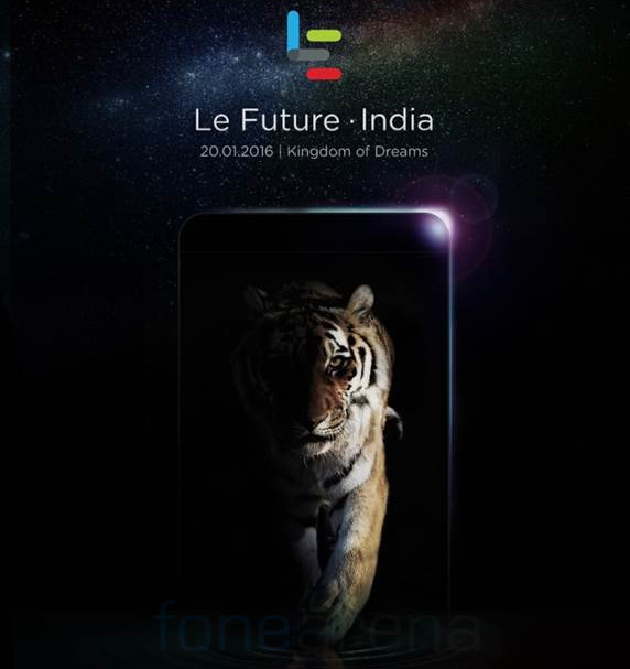 Letv India launch invite