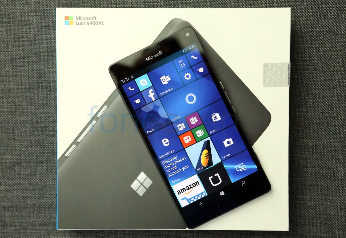 Microsoft lumia 950 unboxing