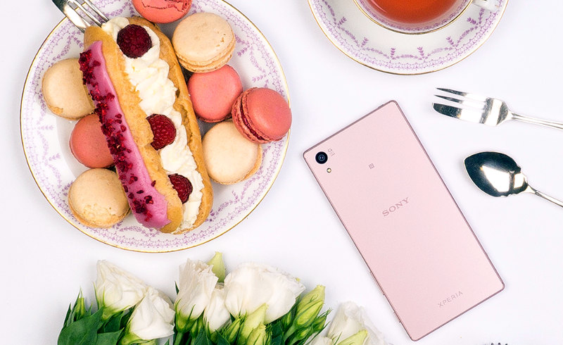 Pink Sony Xperia Z5