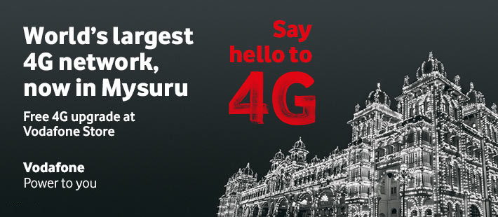 Vodafone 4G Mysore