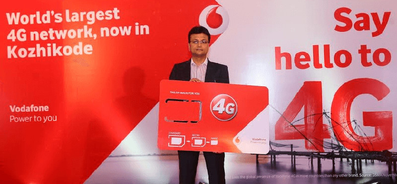 Vodafone 4G lanch Kozhikode