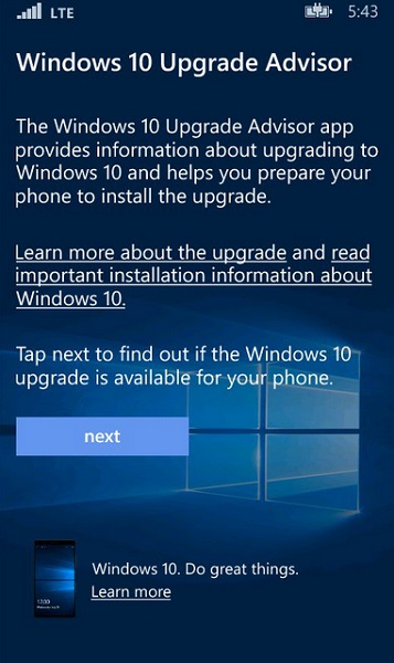 Windows 10 Upgrade-Advisor