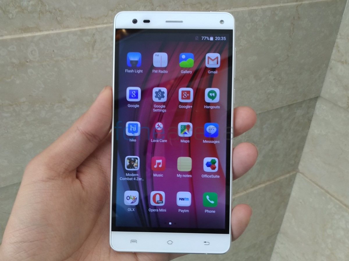 Lava V5 Hands On and Photo Gallery