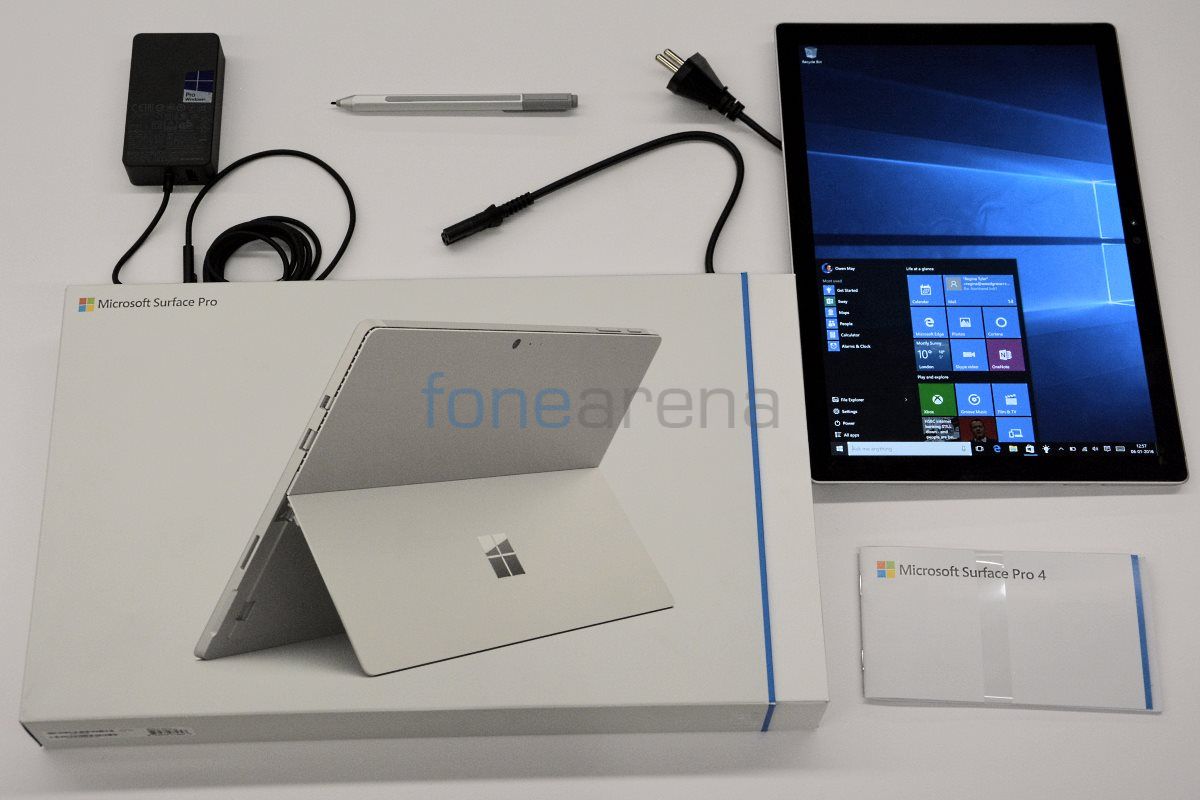 Microsoft Surface Pro 4 Unboxing & Overview (Retail Unit) 