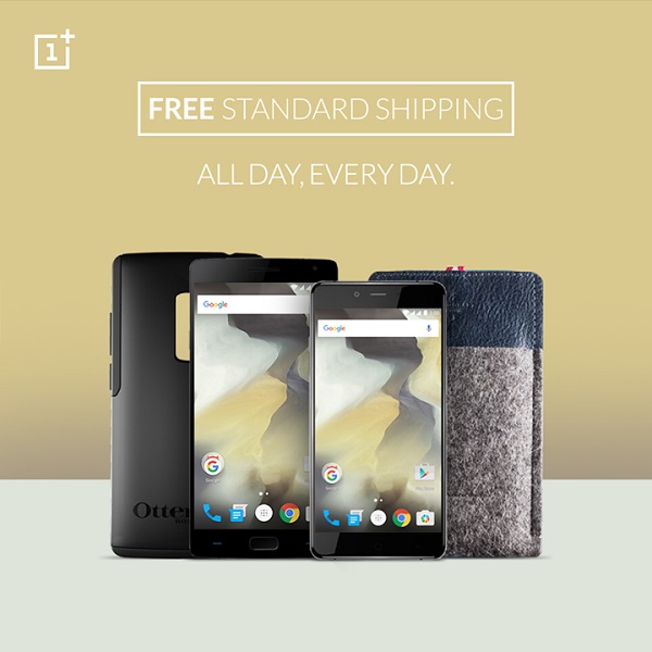 oneplus free shipping