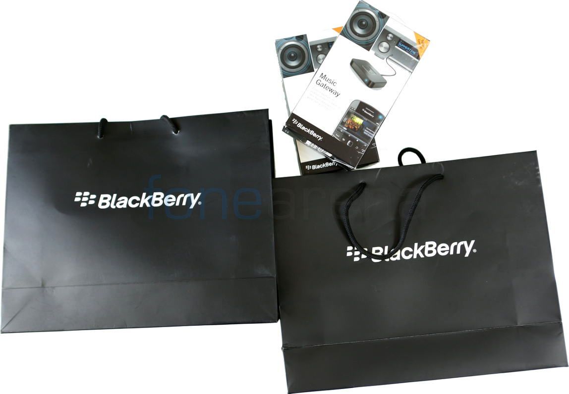 BlackBerry Music Gateways and Merchandise giveaway_fonearena