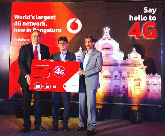 Vodafone 4G Bengaluru launch