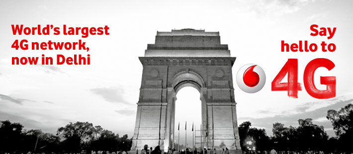 Vodafone 4G Delhi