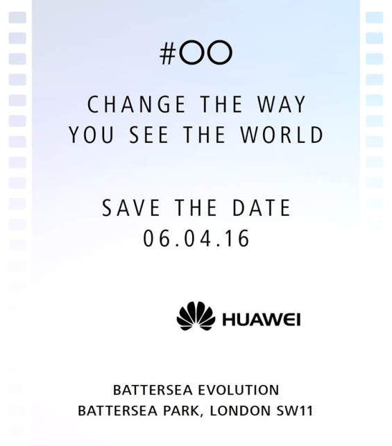 Huawei P9 launch invite