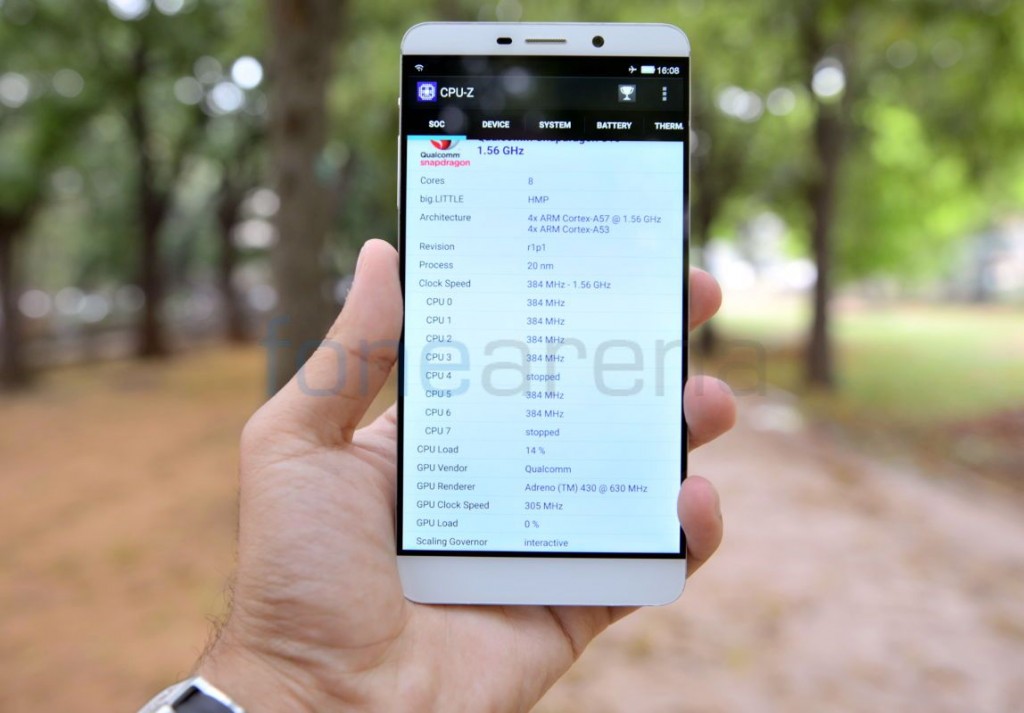 LeEco Letv Le Max Benchmarks_fonearena