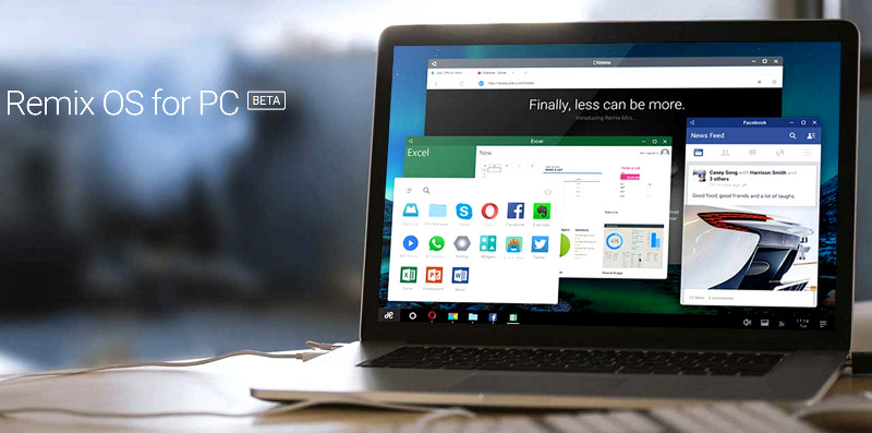 Remix OS 2.0 Beta for PC