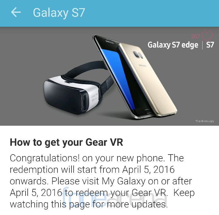 Samsung Gear VR redumption