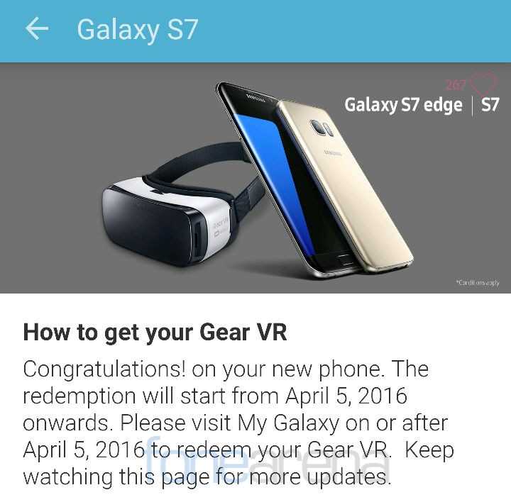 samsung gear vr s7 edge