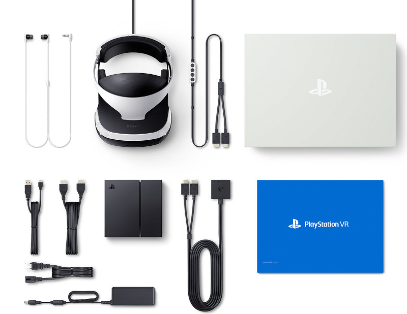 Sony PlayStation VR Box Contents