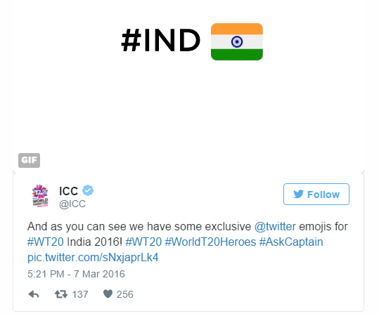 WT20 twitter emoji