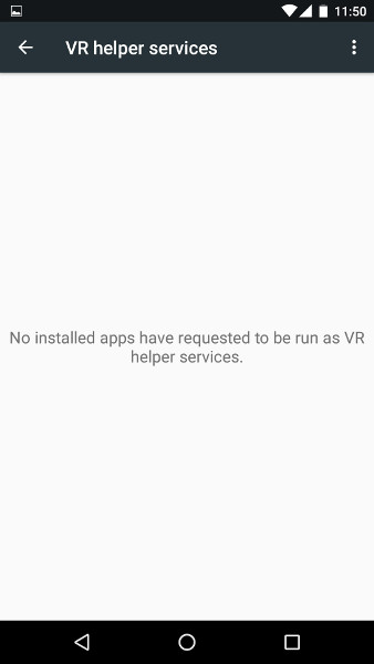 Android VR helper