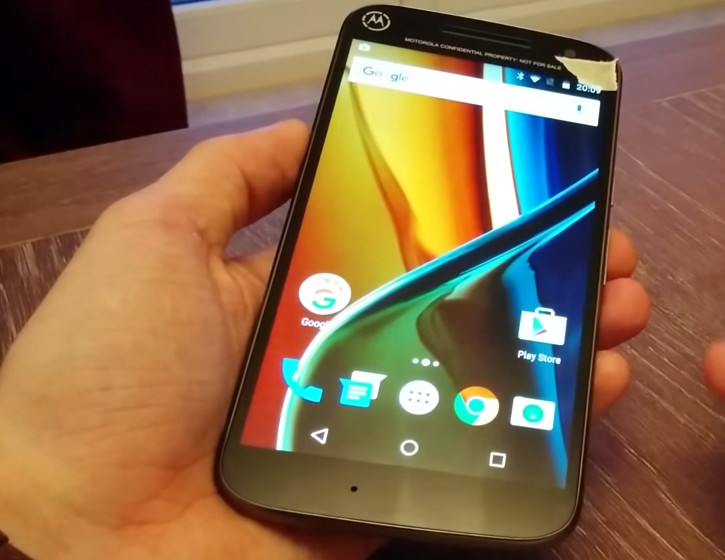 Radioactief inkomen Donder Moto G4 / Moto G (4th Gen) surfaces in hands-on video