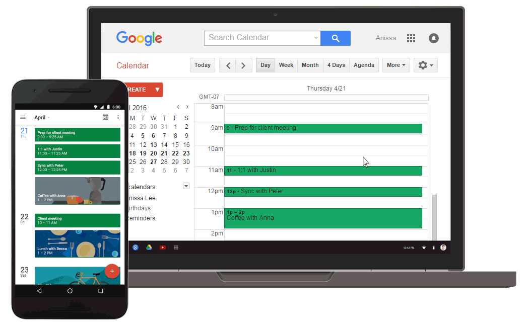 Google Calendar for Web gets Reminders