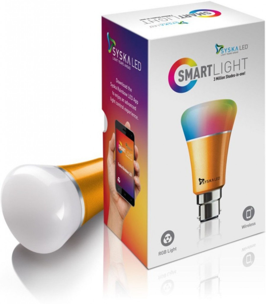 Syska Smartlight Rainbow LED smart bulb