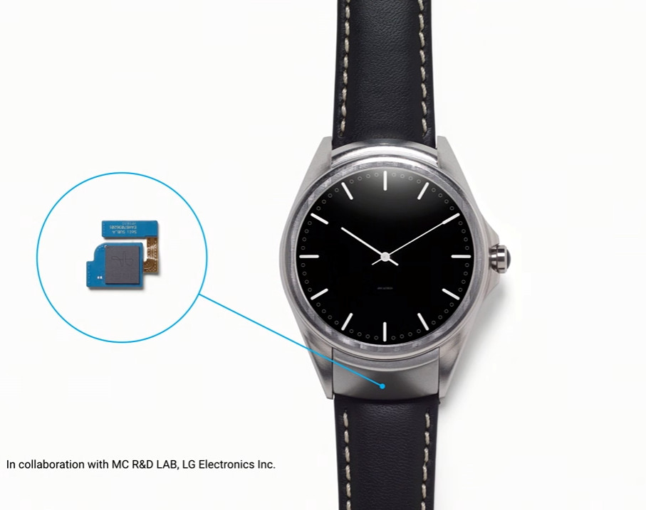 Google LG Smartwatch Project Soli