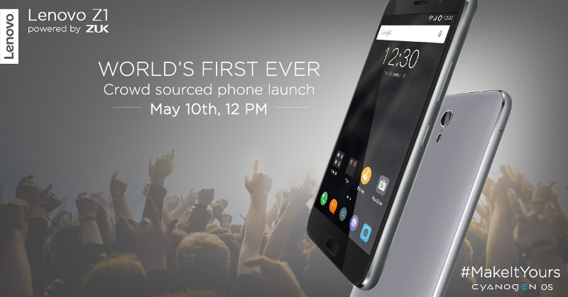 Lenovo Z1 India launch invite