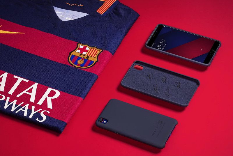 OPPO F1 Plus FC Barcelona Edition pack