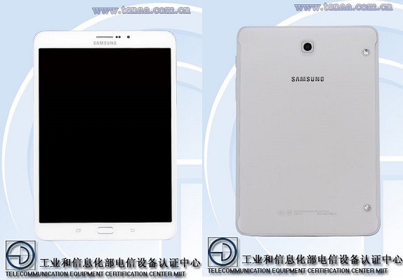 Samsung Galaxy Tab S3 TENAA