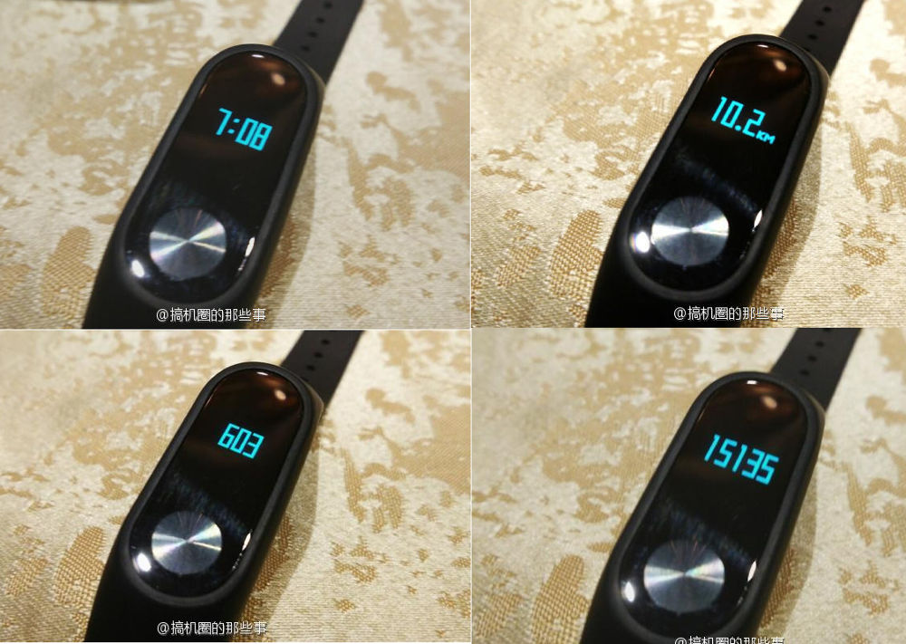 Xiaomi Mi Band 2 leak