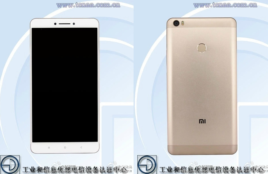 Xiaomi Mi Max TENAA