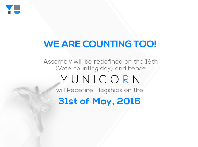 YU YUNICORN launch invite