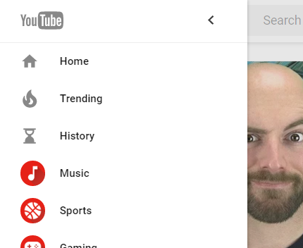 youtube material design UI-1