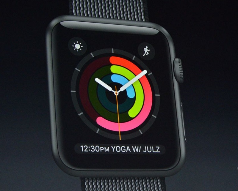 Apple Watch OS 3 activity