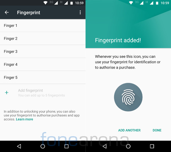 Moto G4 Plus Fingerprint