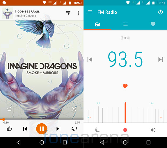 Moto G4 Plus Music Player and FM Radio