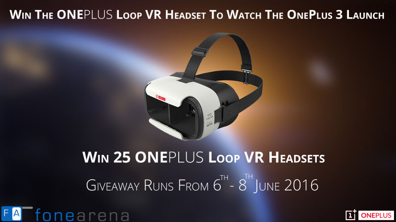 OnePlus Loop VR Giveaway