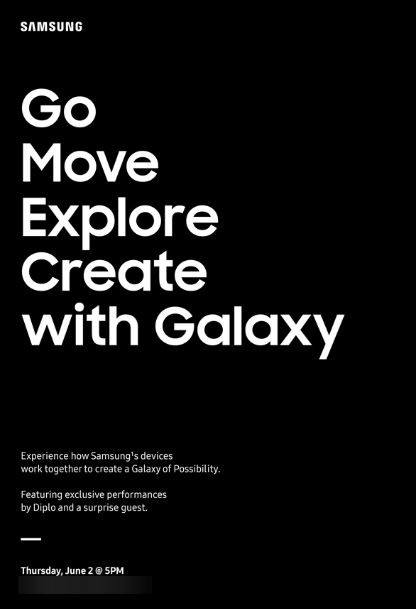 Samsung Galaxy June 2 2016 invite