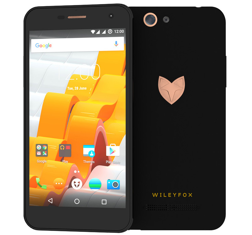 Custodia Portafoglio Con Supporto Per WileyFox Spark X – Pelle PU Con Slot Per Carte E Chiusura Magnetica – Stampa Cascata Panda B1
